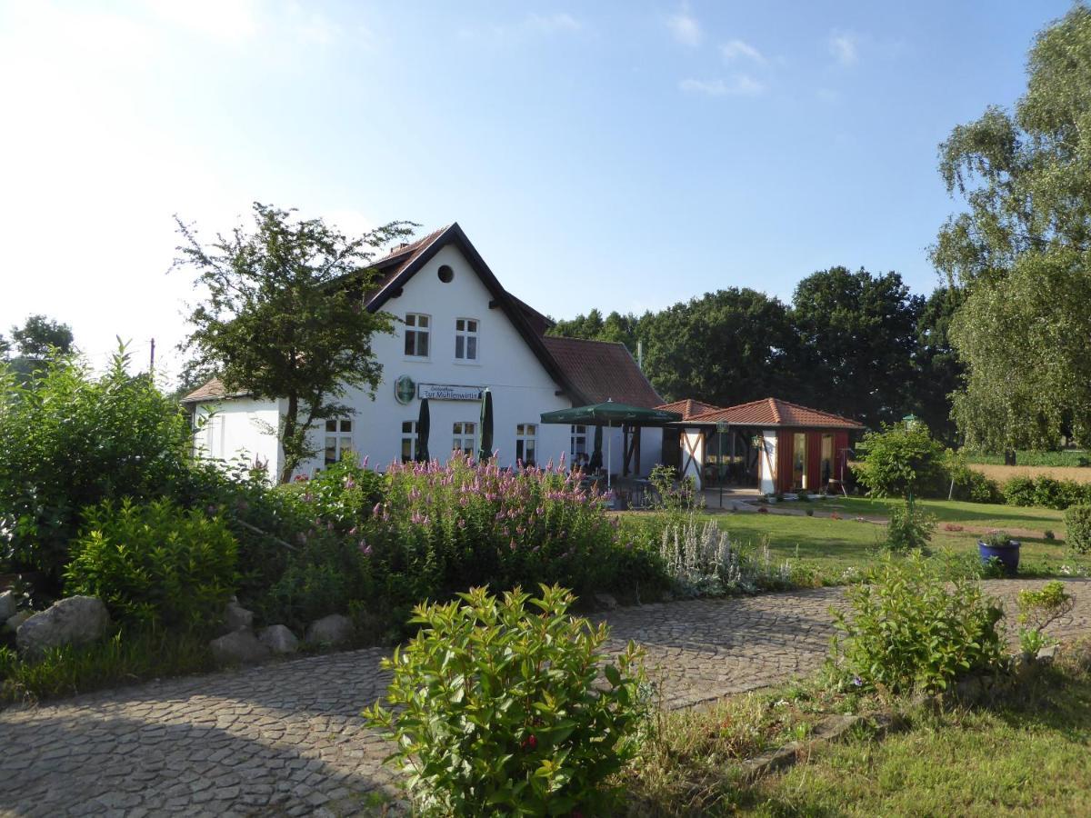 Landgasthaus Zur Muehlenwirtin Petershagen Kültér fotó